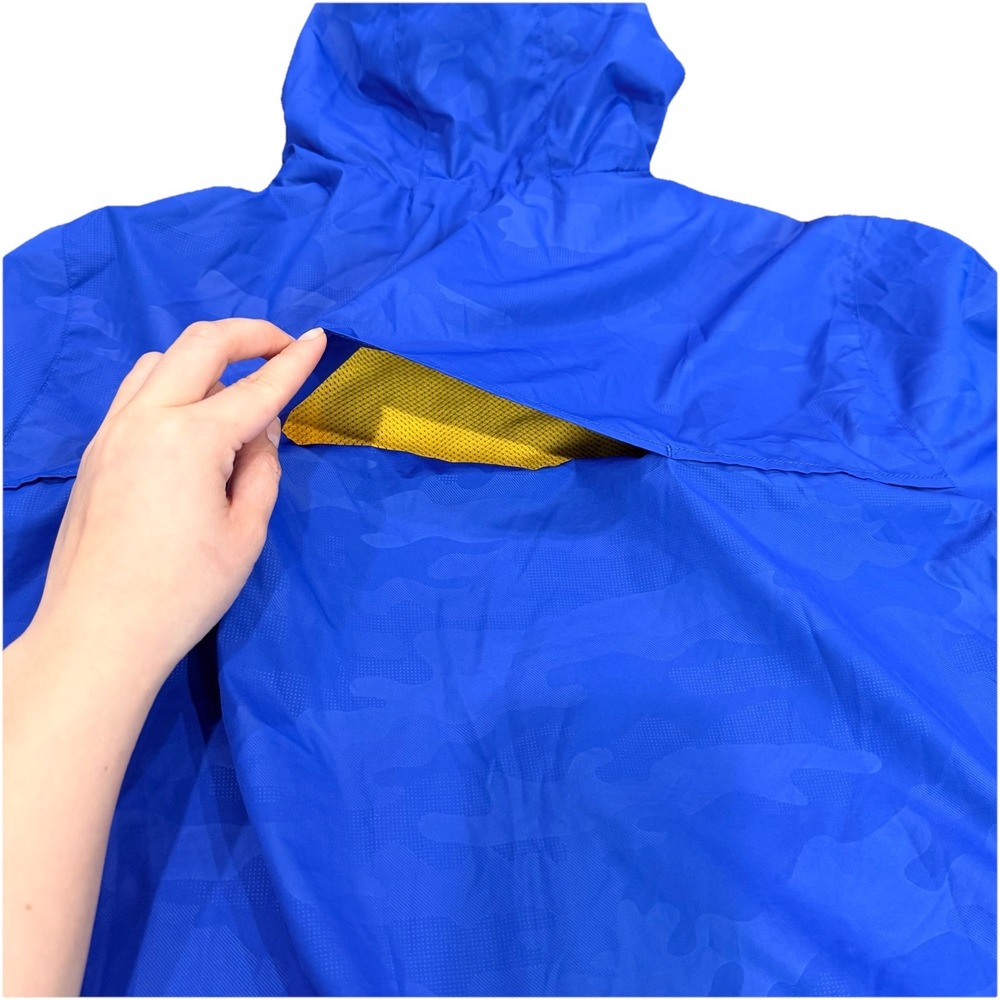 Golden State Warriors Unisex Blue Yellow Zip Hoodie  Lightweight Jacket Size L‎ - Picture 9 of 15